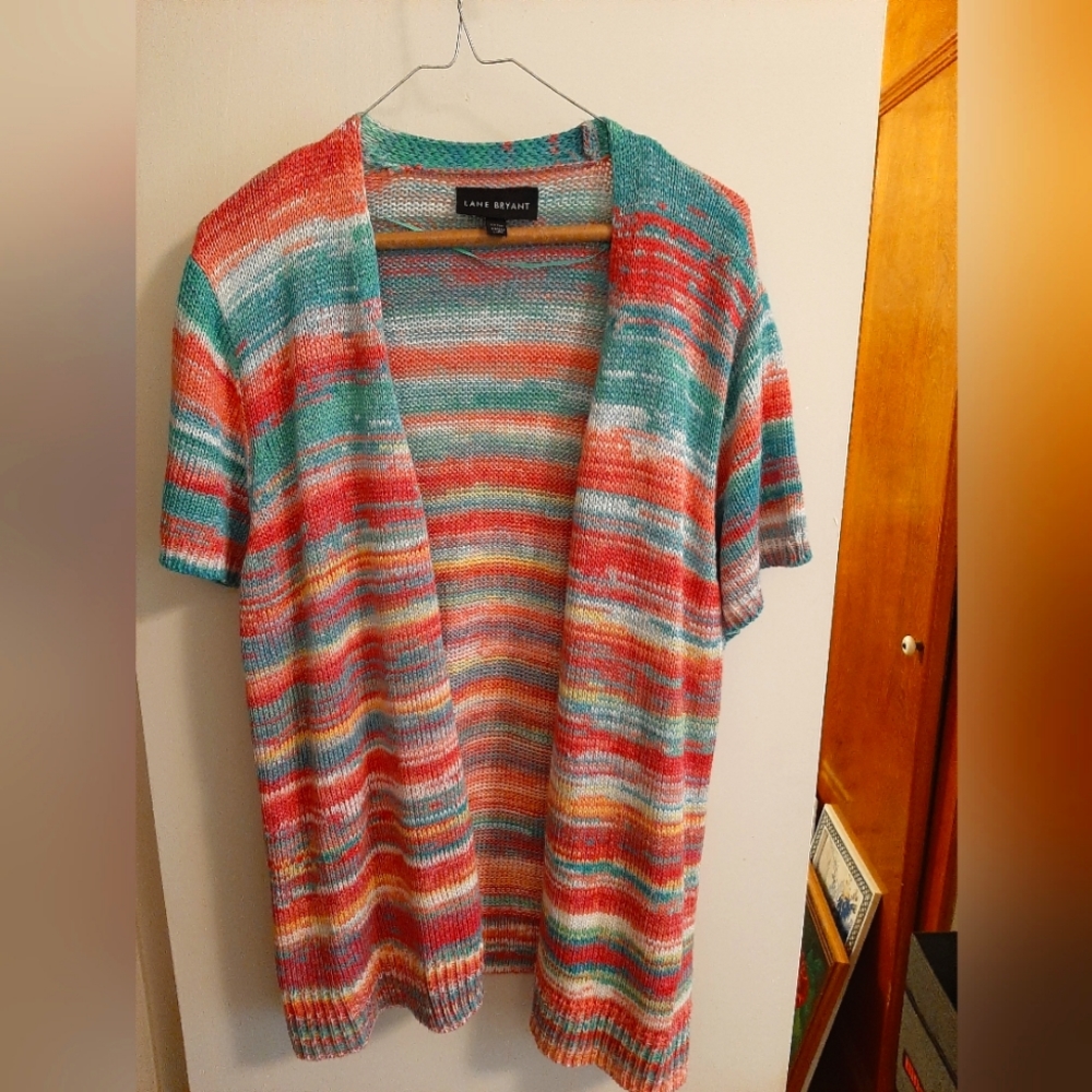 Lane Bryant Spacedye Cardigan 14/16